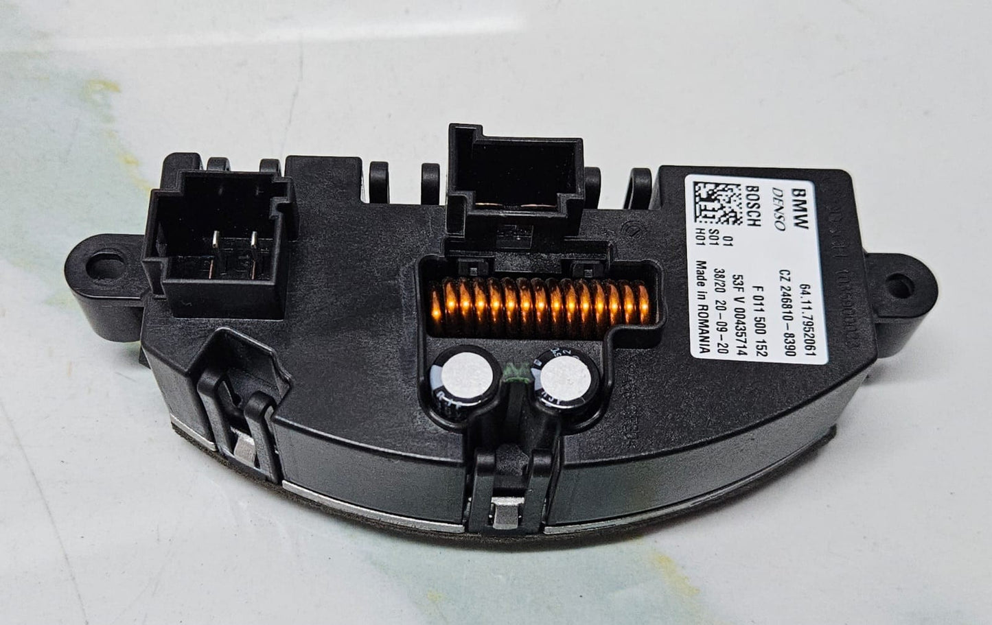 2015-2023 BMW F45, F46, F48 Heater Blower Motor Resistor 7952061 OEM