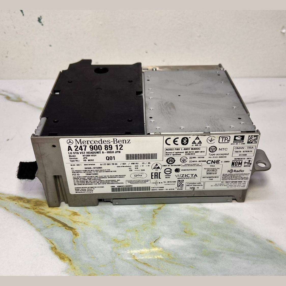 Mercedes-Benz W247 GLB Radio Audio Head Unit Control A 247 9008912 OEM