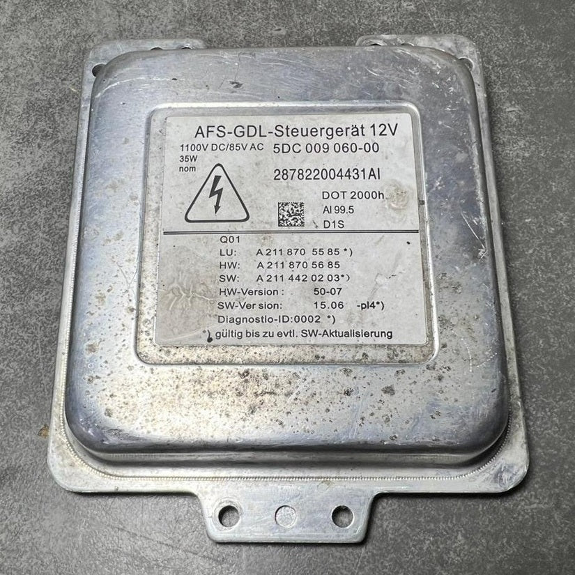 Mercedes W211 E-Class Xenon Light Headlight Control Module Unit A211 8705585 OEM