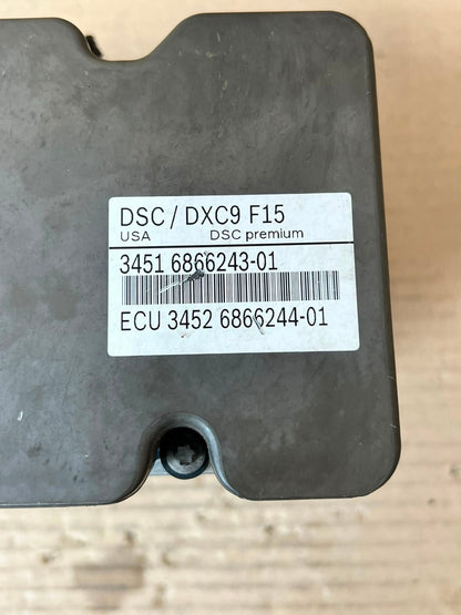 2014 BMW X5 F15 X6 F16 ABS Hydraulic PUMP Control Unit 6866243 OEM