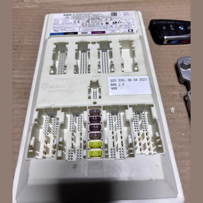 BMW G20 330i B48 2.0 06-042021 ENGINE CONTROL UNIT COMPLETE SET +KEY - (5A40107)