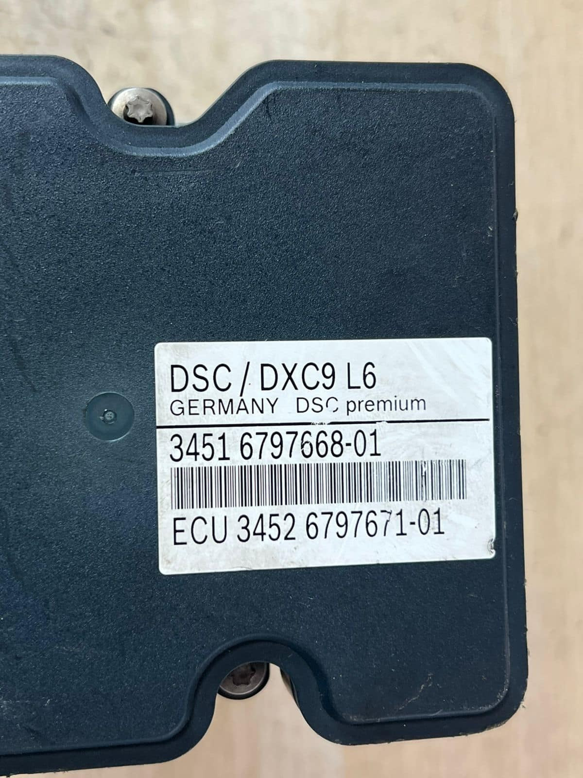 BMW 5 6 7 F01 F02 F06 F07 F10 F11 F12 F13 ABS UNIT PUMP HYDRO UNIT DSC 6797668