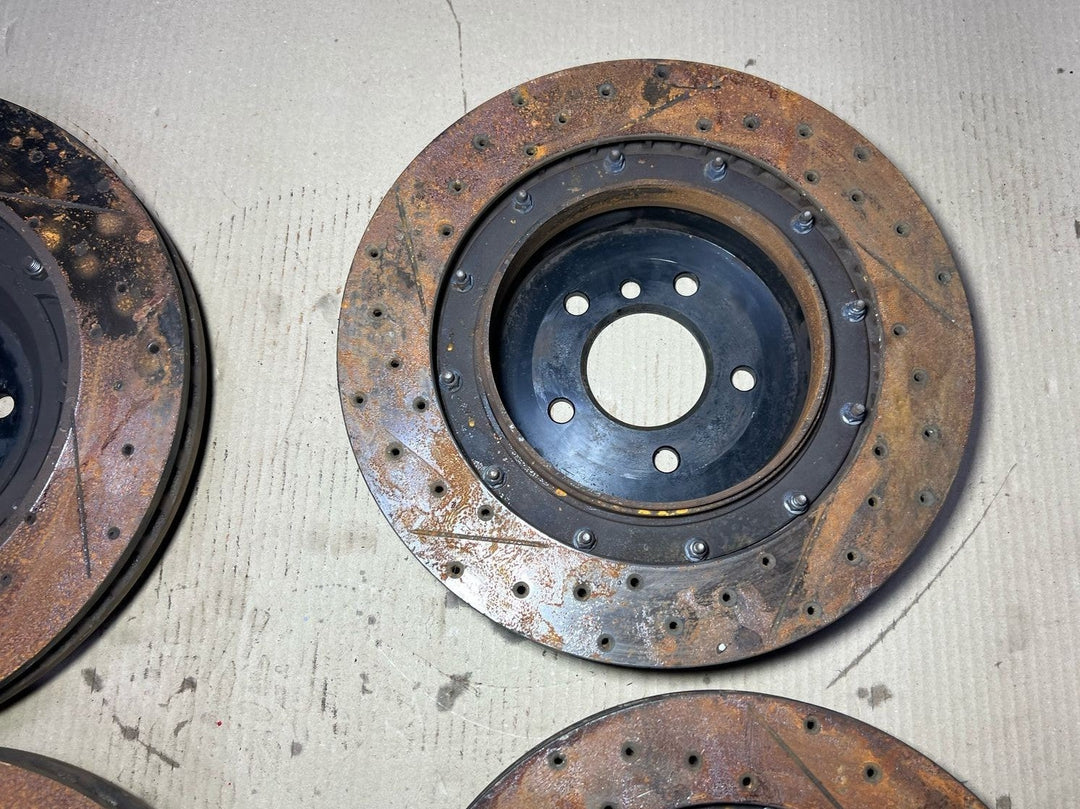 10-14 Mercedes-Benz W212 E-Class AMG E63 Front \ Rear Calipers Brake Discs Set