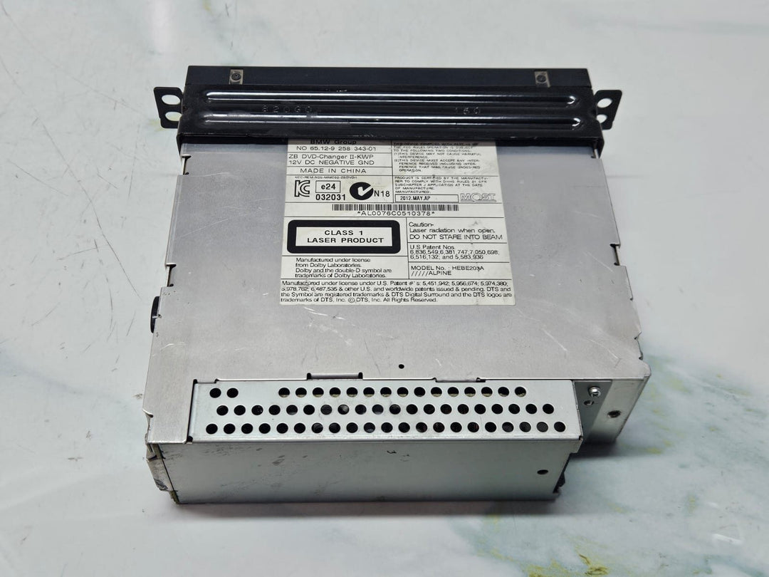 2010-2014 BMW X6 E71 E72 X6M Entertainment Multimedia DVD Player 9258343 OEM