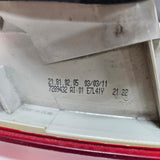 7289432-BMW 3 Series E90 E91 328i Touring Taillight Right Rear OEM