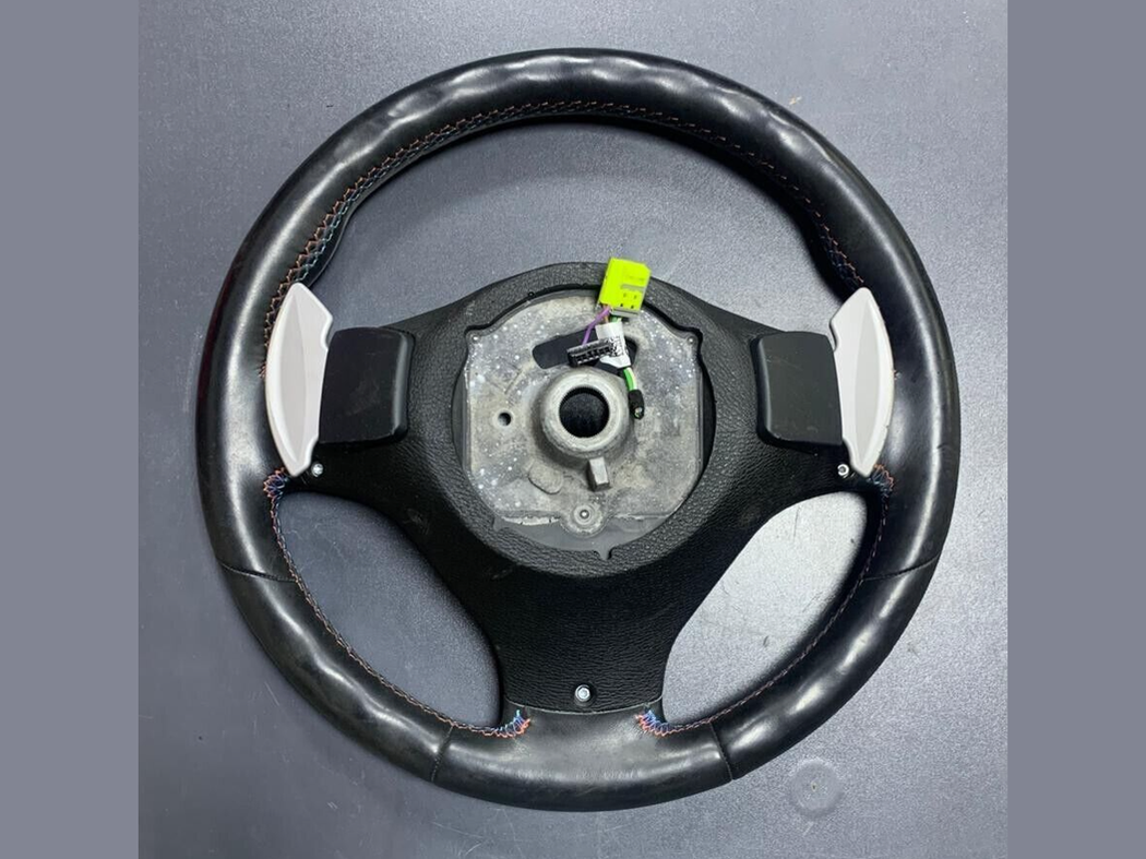2011 BMW X5 X6 E70 E71 M Black Steering Wheel Leather  Paddle Shift OEM 6787816