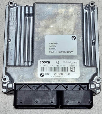 2007-2008 BMW X5 E70 DIESEL 3.0D M57 Engine Control Unit 7806976 X5 E70