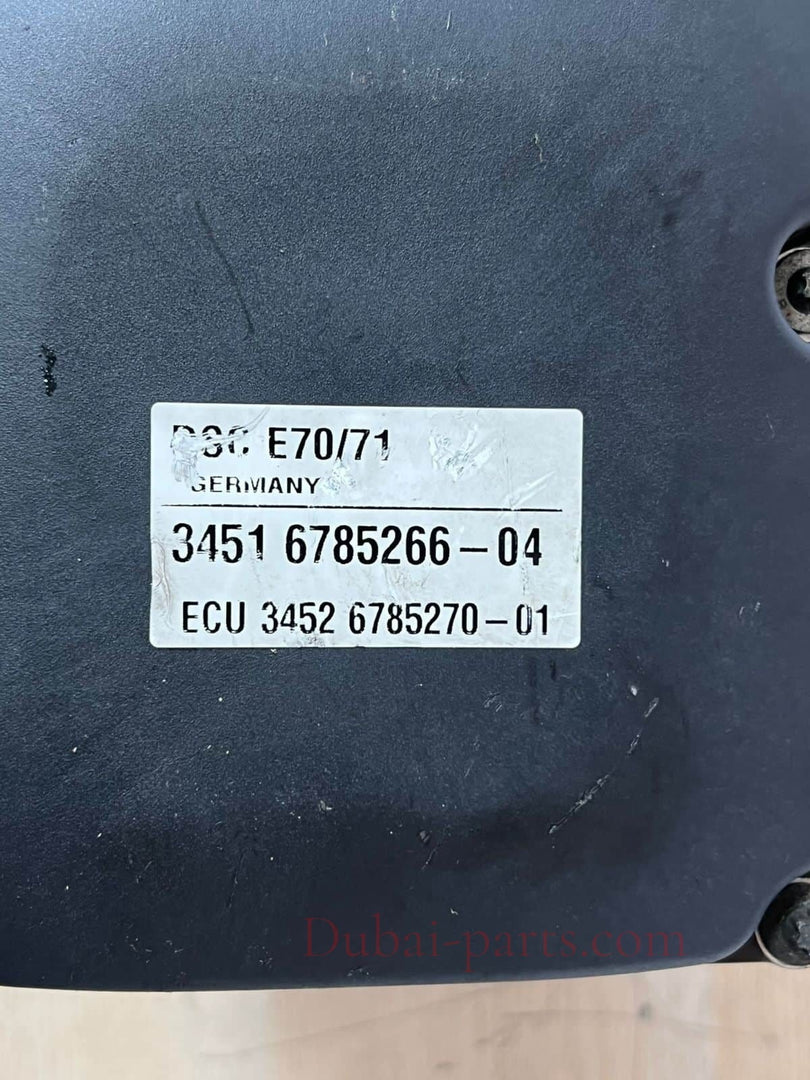 08-14 BMW E71 X6 X5 ABS Antilock Brake Pump Control Module 3451 6785266-04 OEM