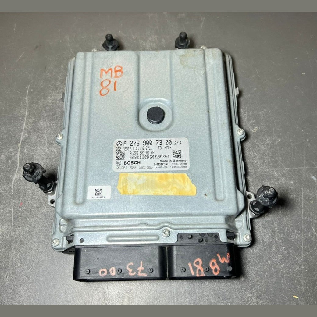 13-17 Mercedes W166 ML GLE Engine Control Module Unit ECM ECU A276 9007300 OEM