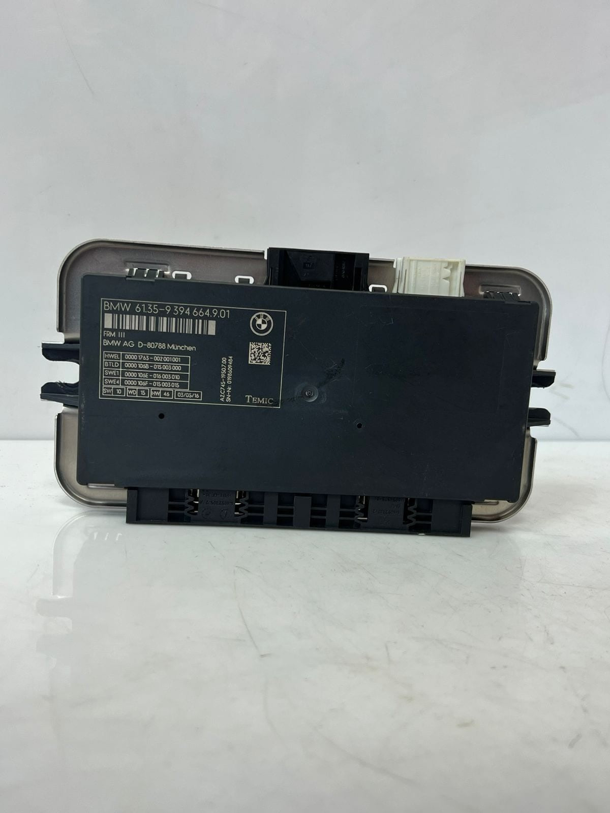 2014-16 BMW 5' 6' 7' F07 F10 F11 F12 F13 528i Light Control Module 9394664 OEM
