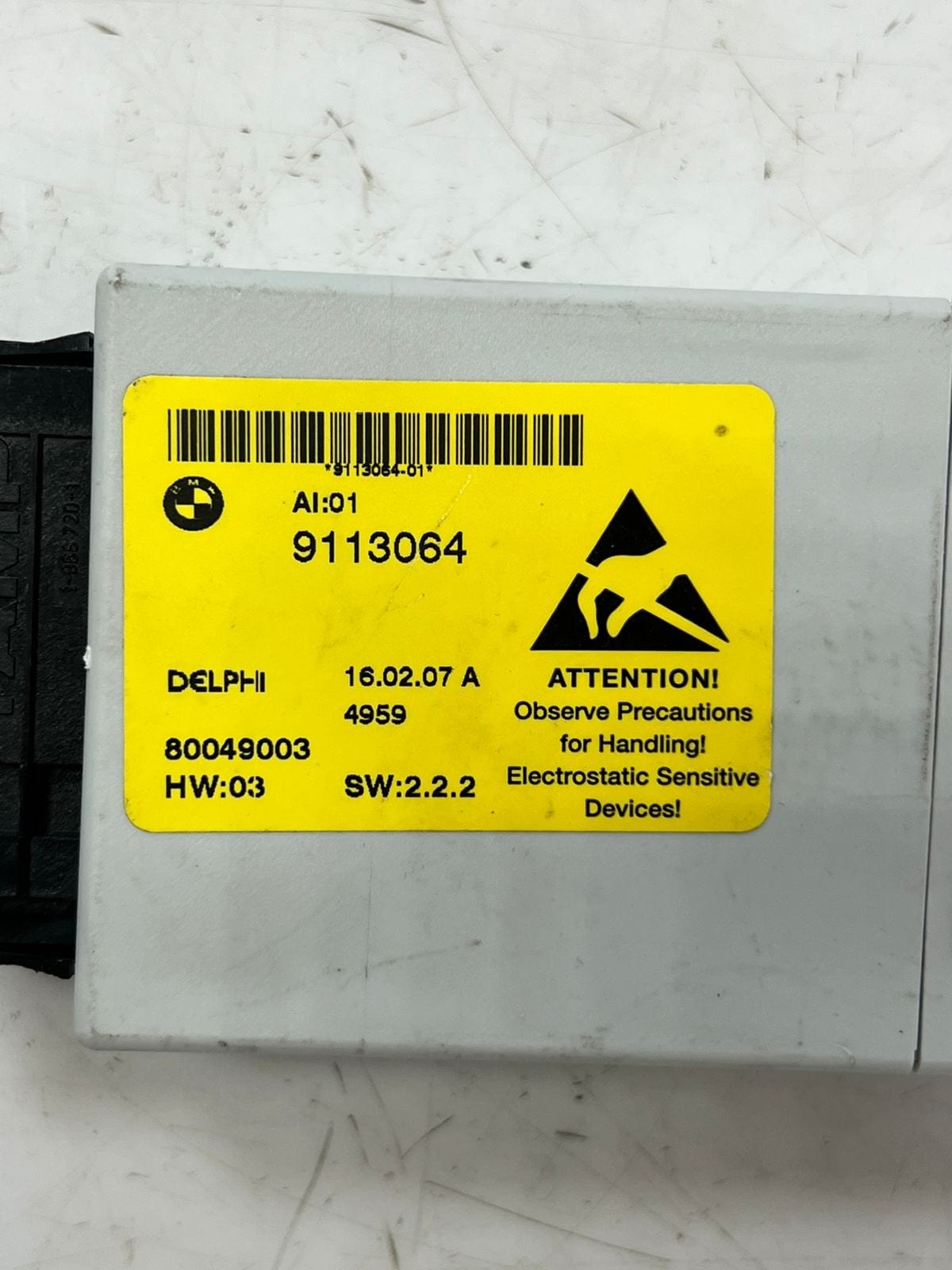 2008-2010 BMW 528i 5 Series E60 E61 Body Control Module BCM 9113064 OEM