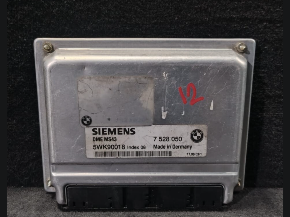 BMW 3 5 SERIES E46 E39 Z3 E36  ENGINE CONTROL UNIT MODULE ECU ONLY  - 7528050