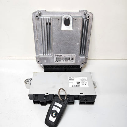 8518479 -2011-2017 BMW F25 X3 N57 Engine Control Unit DDE ECU Key Set