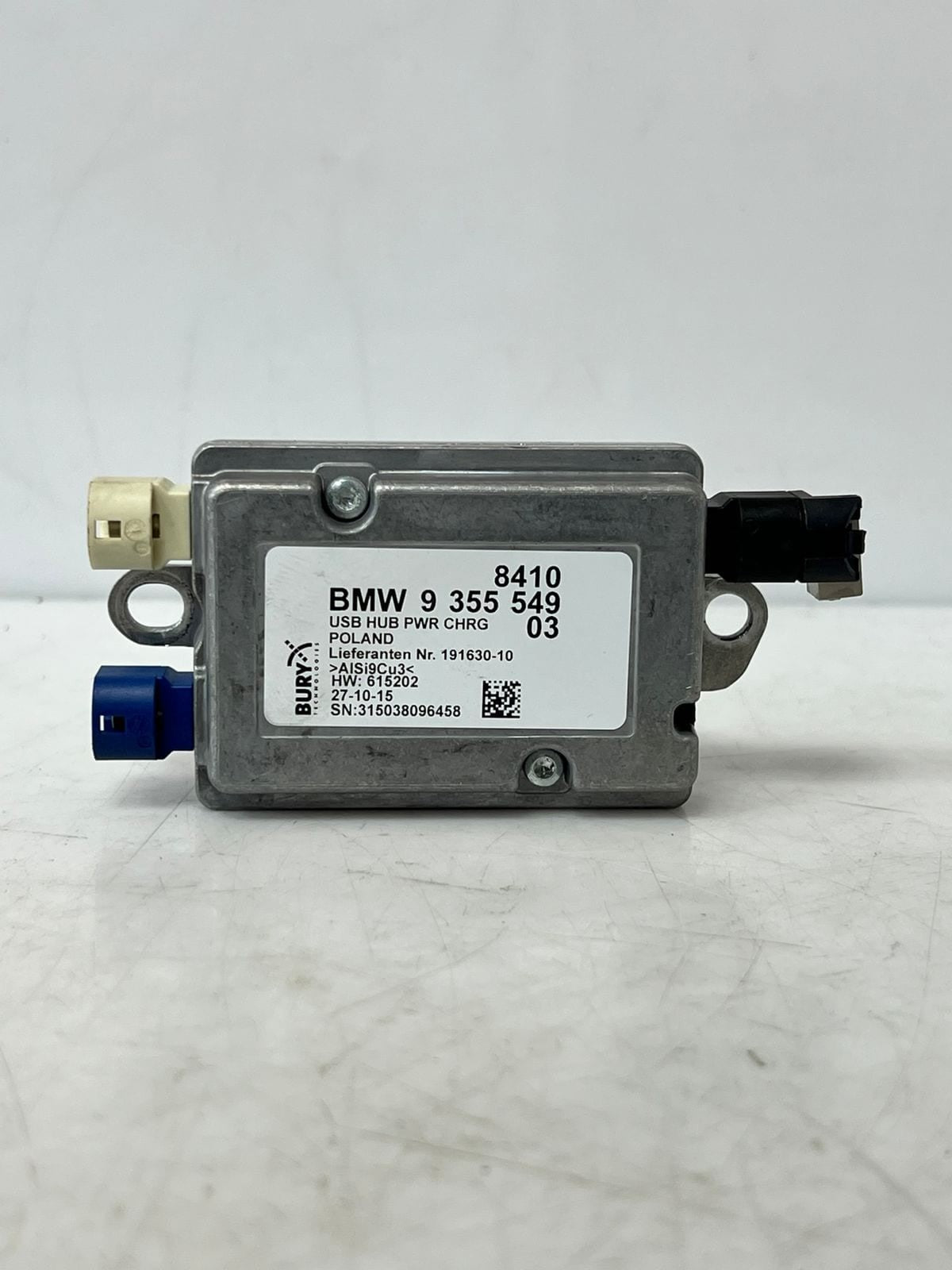2016-22 BMW 330i F20 F21 F22 F30 F32 F45 F87 USB Hub Control Module 9355549 OEM