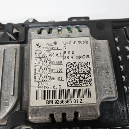 2014-2016 BMW 5 Series F10 F11 GT F07 535d xDrive Display Screen 9266385