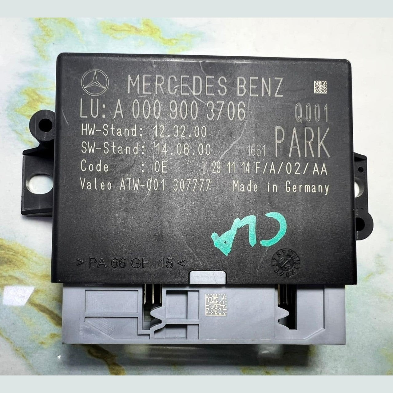 14-16 Mercedes E350 Parking Distance Control Module A0009003706  W212 W213 W205