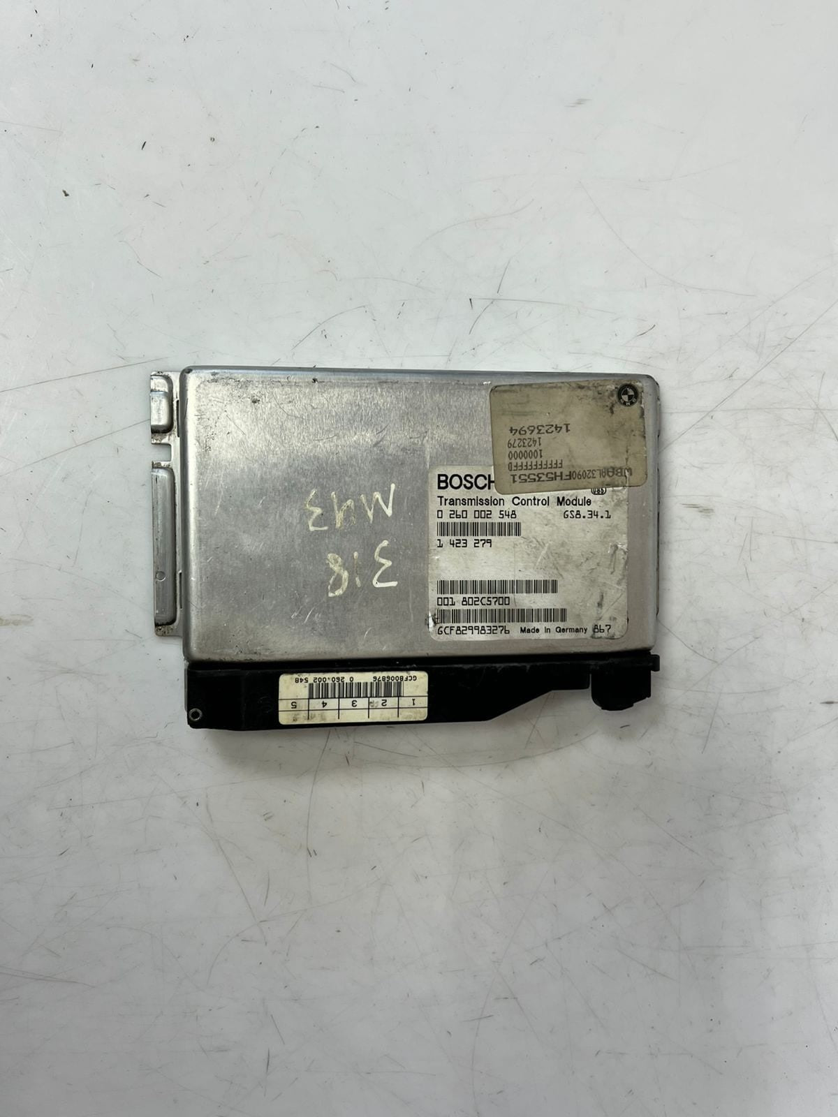 1998 BMW 3' 318i E46 E36 1.8 PETROL Transmission Control Unit 1423279 0260002548