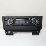 2013-2015 BMW 1 3 Series E81 E87 E90 X1 E84 Climate Control Panel 9292263