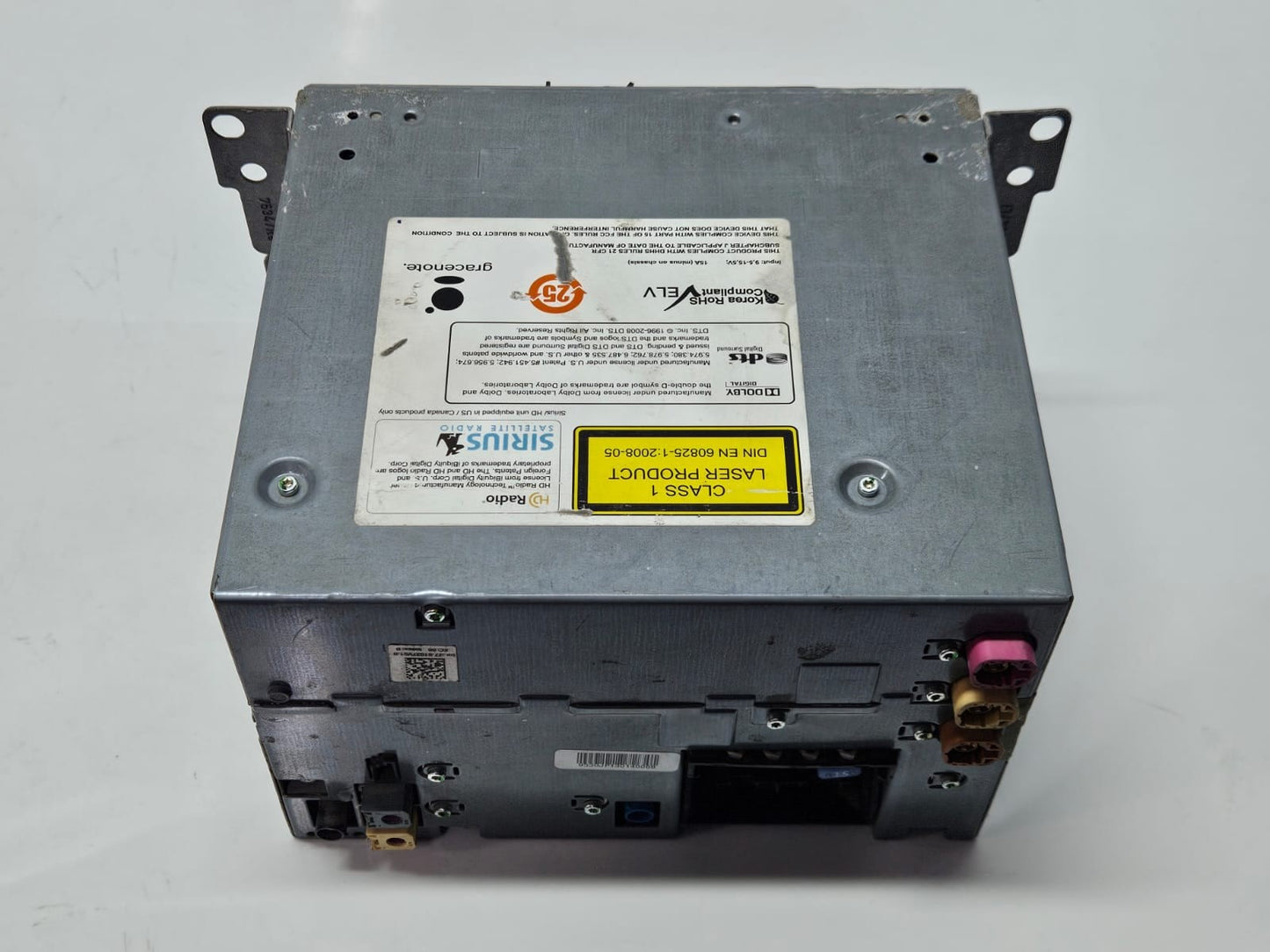 9293406-2012 BMW X3 F25 Navigation Audio CD Head Unit OEM