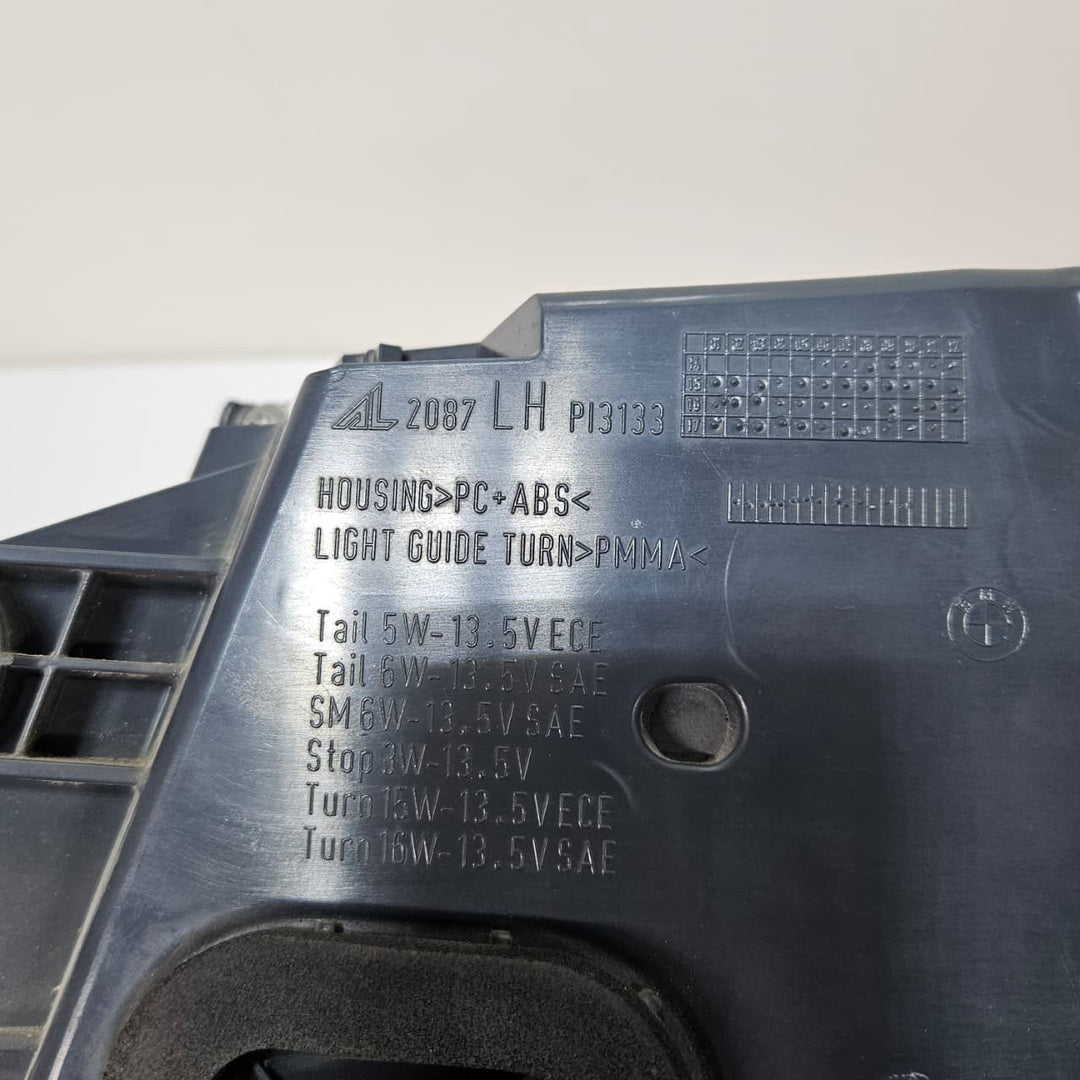 BMW 2016-2018 7-Series G11 G12 Taillight Left Side 7342963 USED