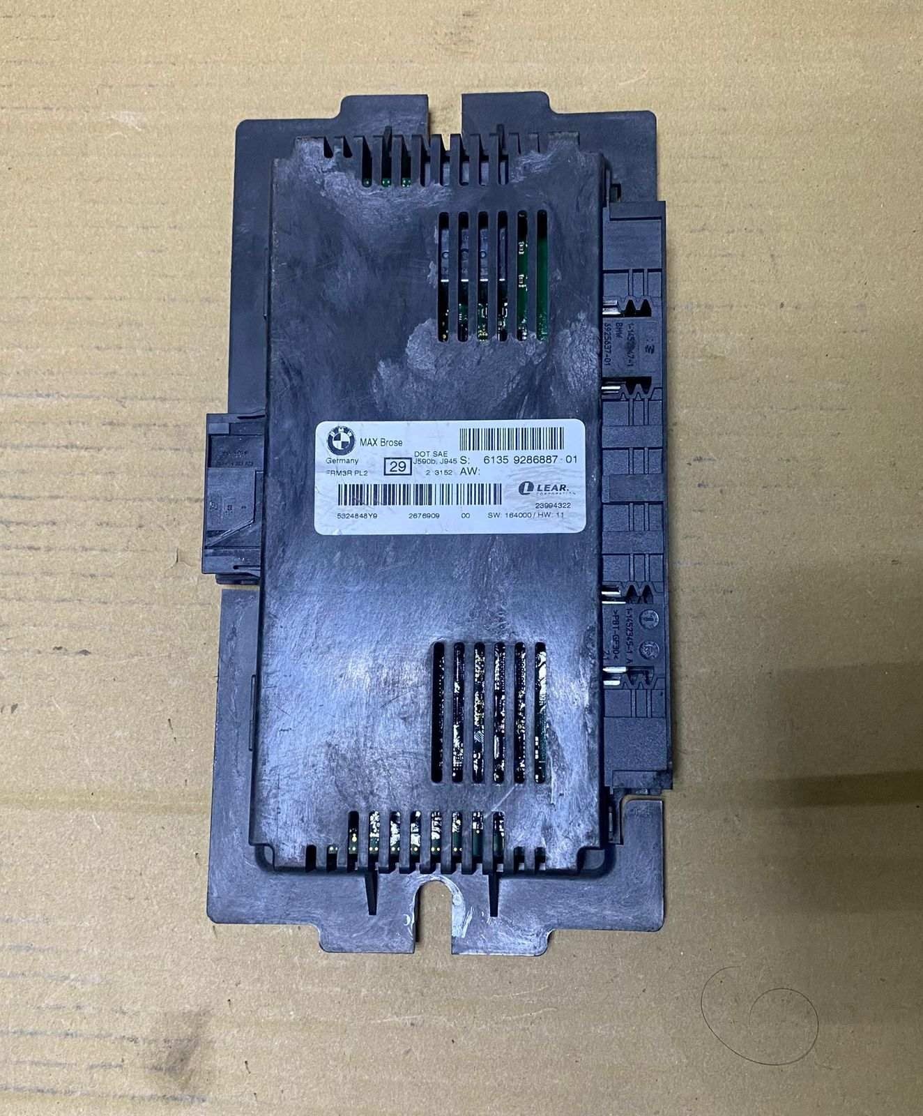 2010-2015 BMW X1 Footwell Light Control Module 9286887 X1 E84 and E90 E92 E93