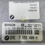 1998-2006 BMW X5 E53 N62 Engine ECM Electronic Control Module ECU Only 7555400