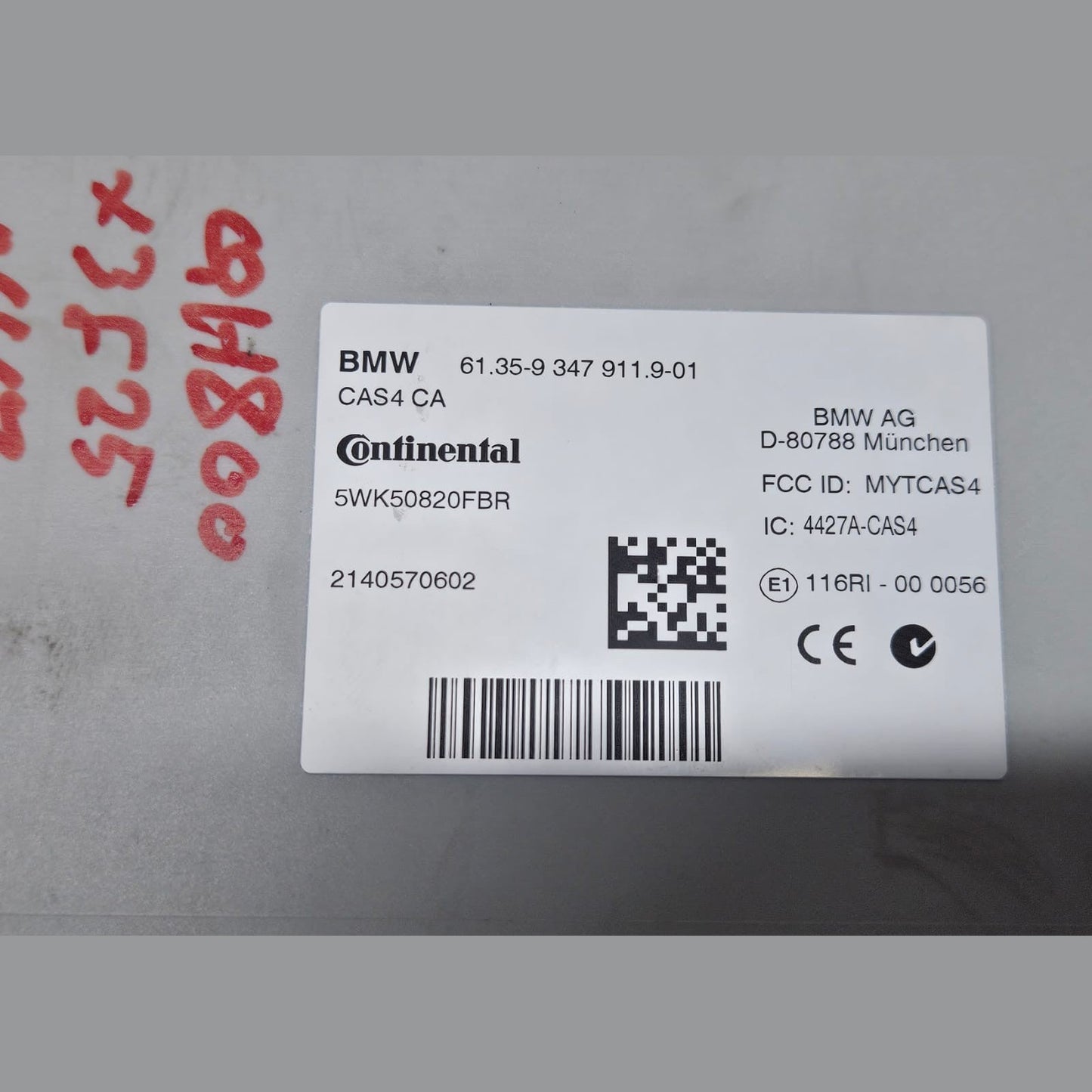 BMW X3 F25 N47 ENGINE CONTROL UNIT DDE 8579480 SET OEM