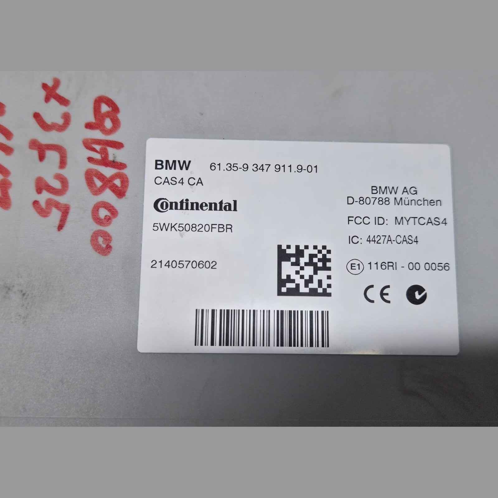 BMW X3 F25 N47 ENGINE CONTROL UNIT DDE 8579480 SET OEM