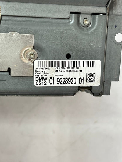 2008 - 2012 BMW Head Unit CD Car Infotainment Computer 9228920