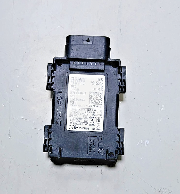 GENIUNE BMW 3'S G21 2019 CLOSE RANGE RADAR SENSOR MODULE UNIT SRR-01 7915643