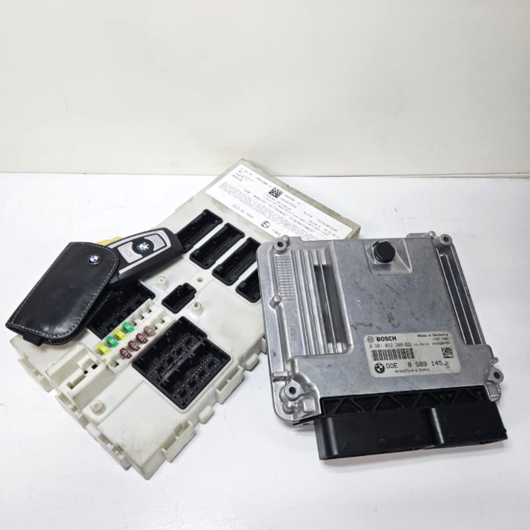 2011-2016 BMW 2 3 Series F20 F21 320D Engine Control Unit DDE ECU Set 8589145