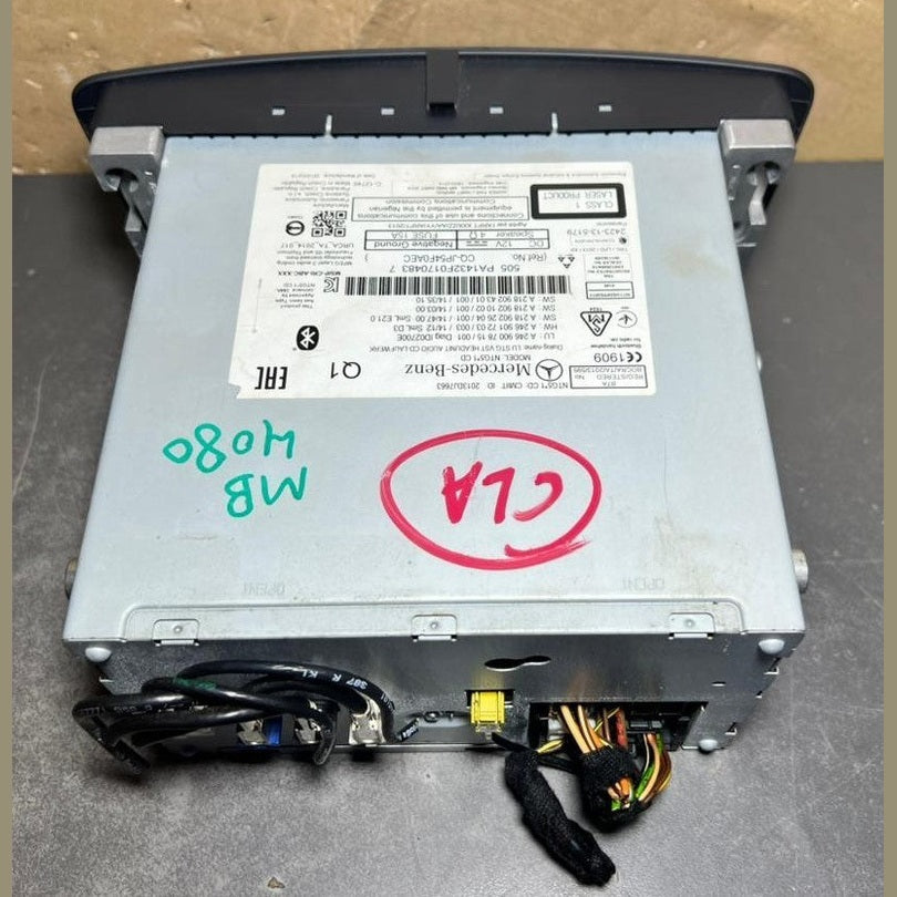 13–16 Mercedes-Benz W246 CLA Radio Audio Head Unit CD Player A246 9007815 OEM