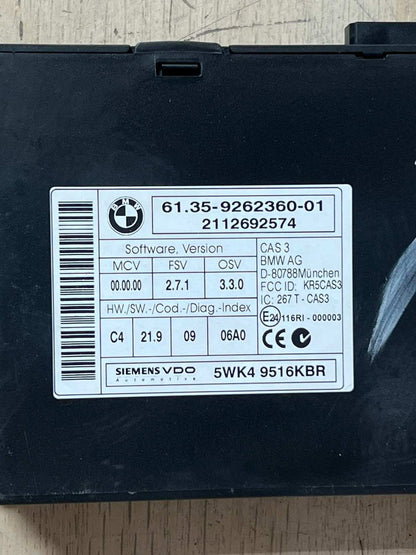 2012-2015 BMW X1 E84 N20 Engine Control Module ECU SET+CAS3+KEY 7629005