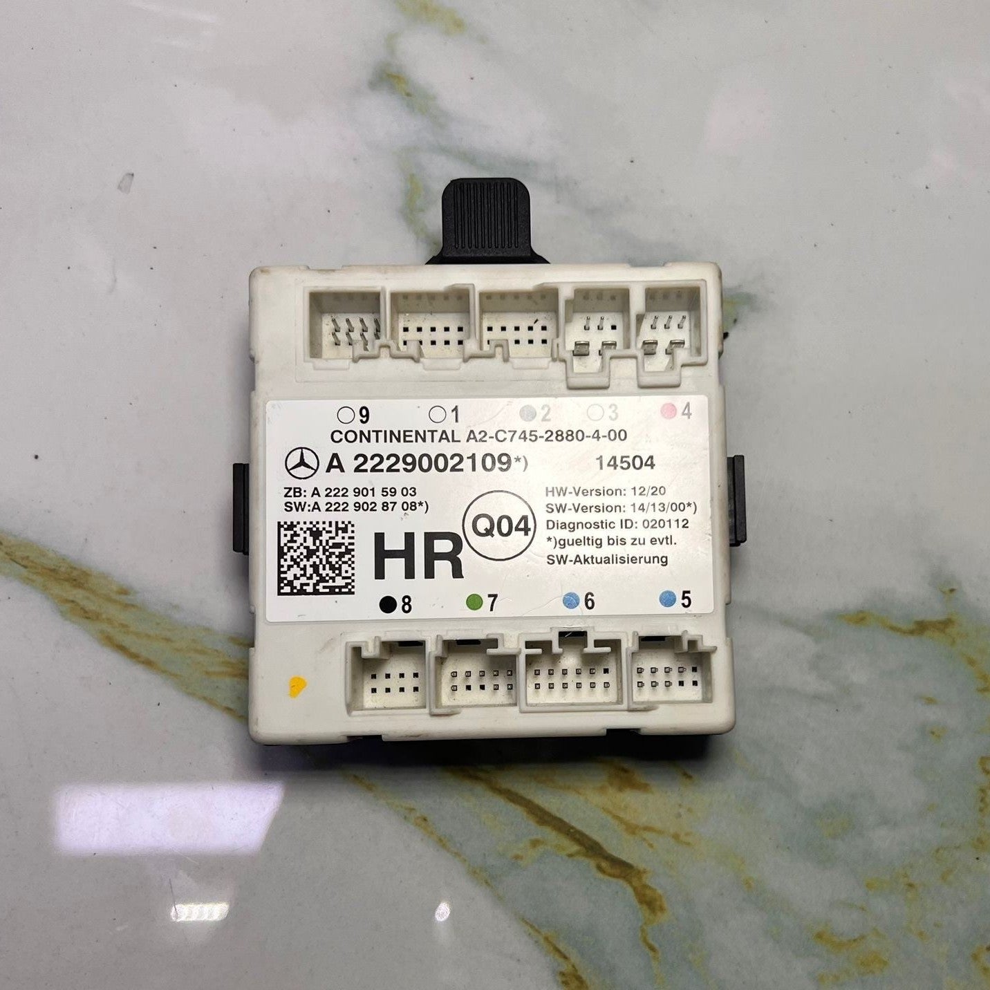 2015-2018 Mercedes-Benz C300 Door Control Unit Module A 2229002109 W205 C-Class