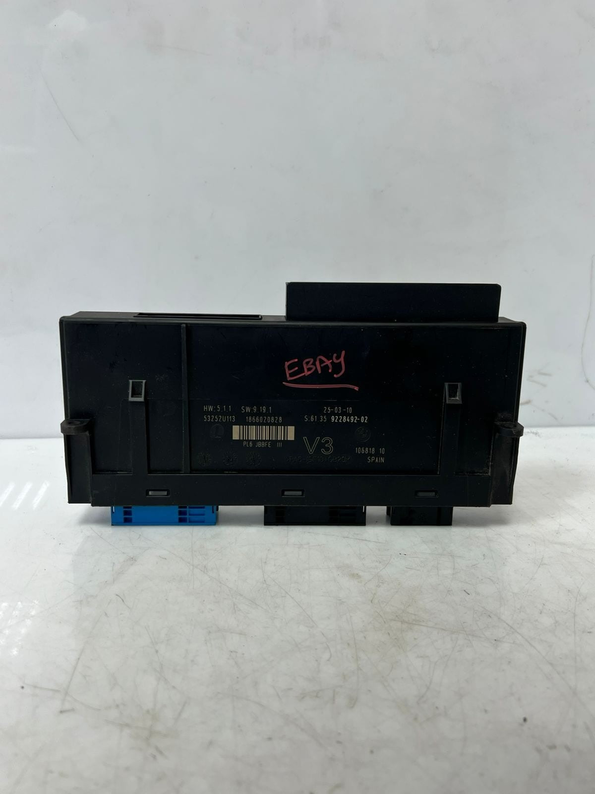 2011-2016 BMW 5' 535i 528i, 550I Junction Box Control Module BCM 9228492 OEM