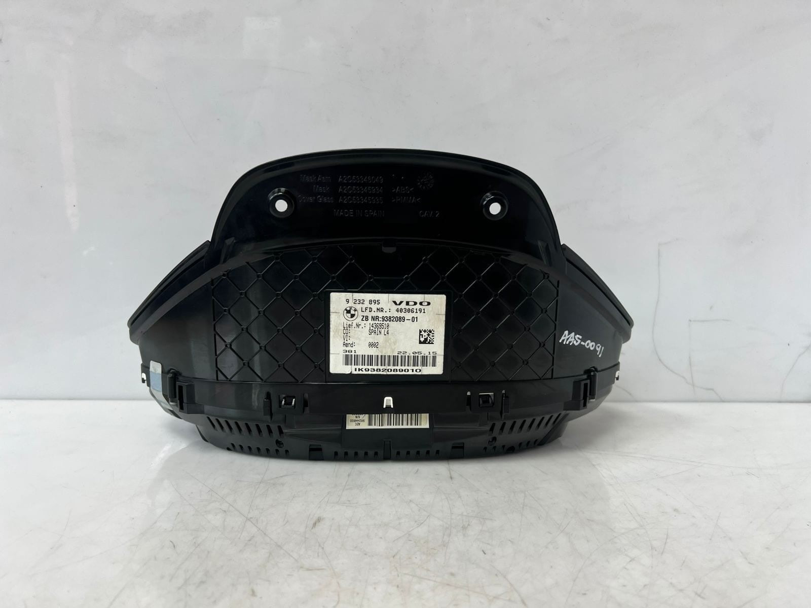 2014-2018 BMW F30 F31 F32 F33 F34 GT F36 3' 6WA HUD Instrument Cluster 9382089