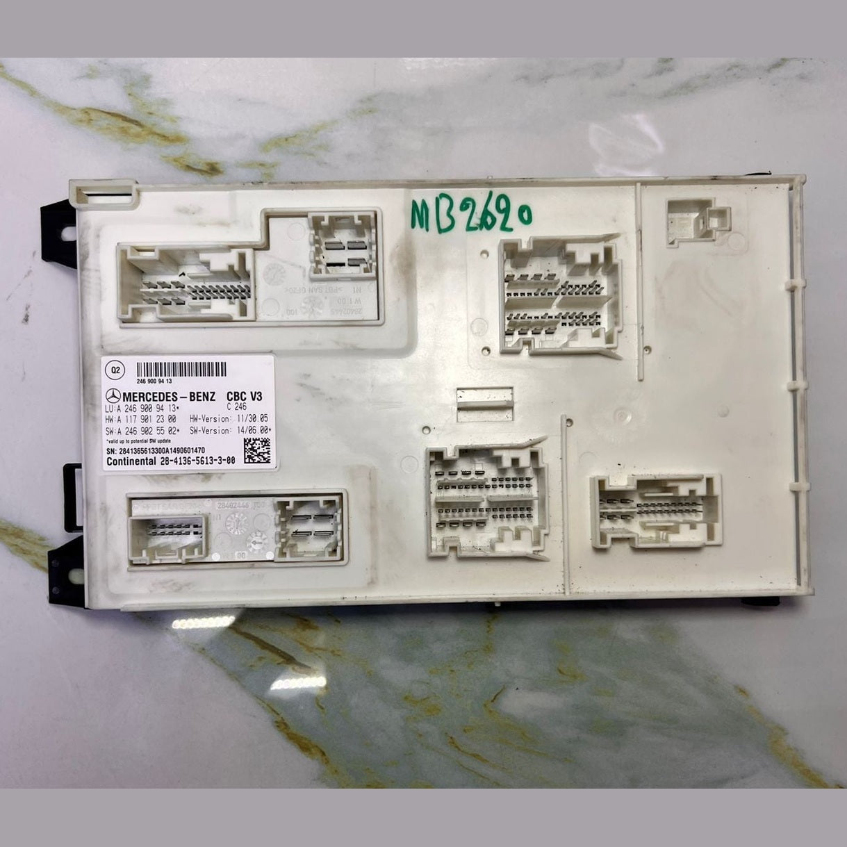 2017 Mercedes-Benz CLA250 Front Sam Control Module Unit A 246 900 94 13 W246 B-C