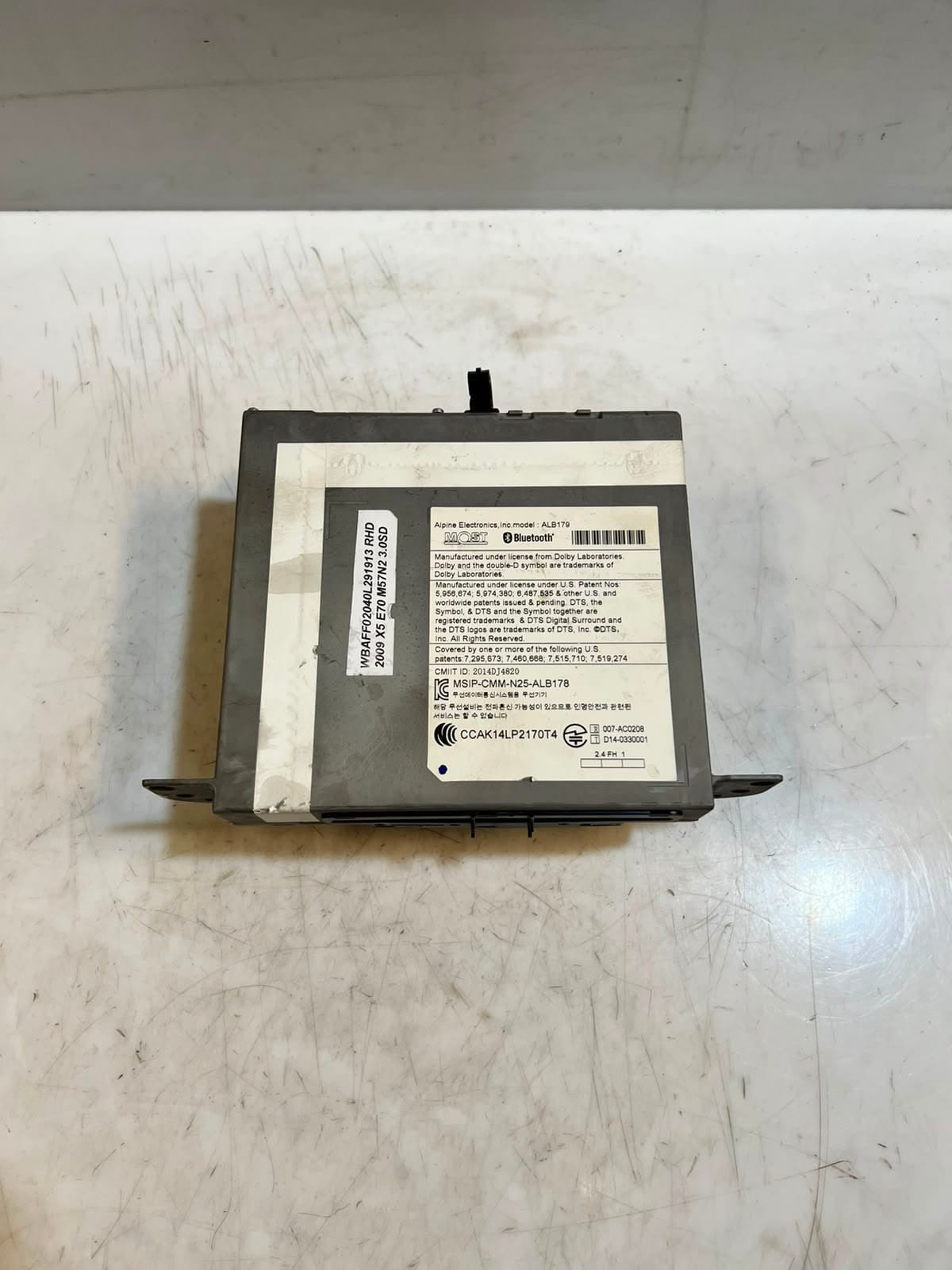 2016 BMW X1 F22 F32 Navigation System Head Unit Basic 6833290 OEM
