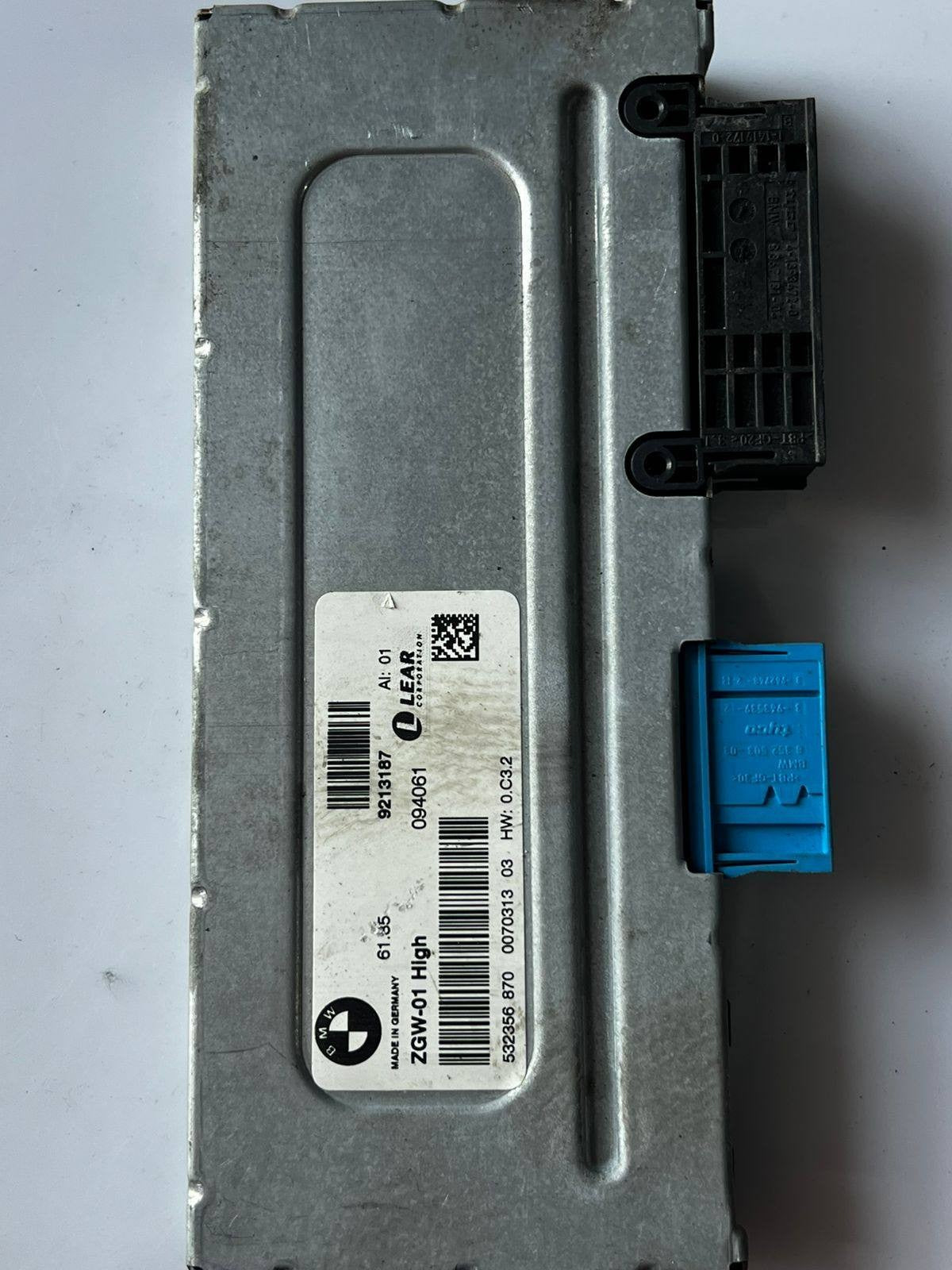 2009-11 BMW 750i Central Gateway Control Module 9213187 5' 6' 7' F07 550, F01 