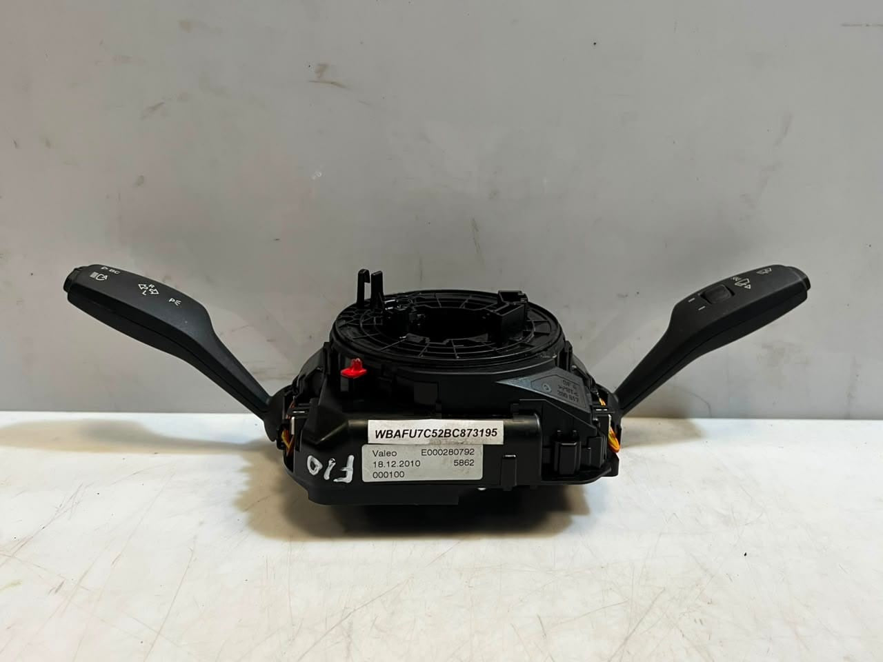2012 BMW 750i 5' 7' F10 F11 F12 F01 F02 Steering Column Switch Cluster 9234443
