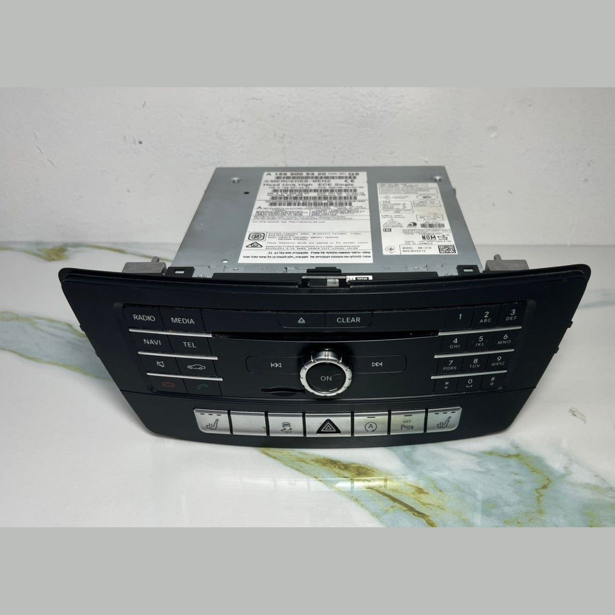 13-17 Mercedes-Benz W166 GLE Radio Audio Head Unit CD Player A166 9005320 OEM