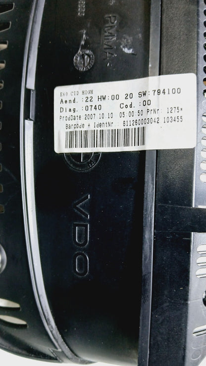 OEM BMW E90 E60 E64 3/5/6 Series 8.8 Dash CCC Monitor Navigation Display Screen