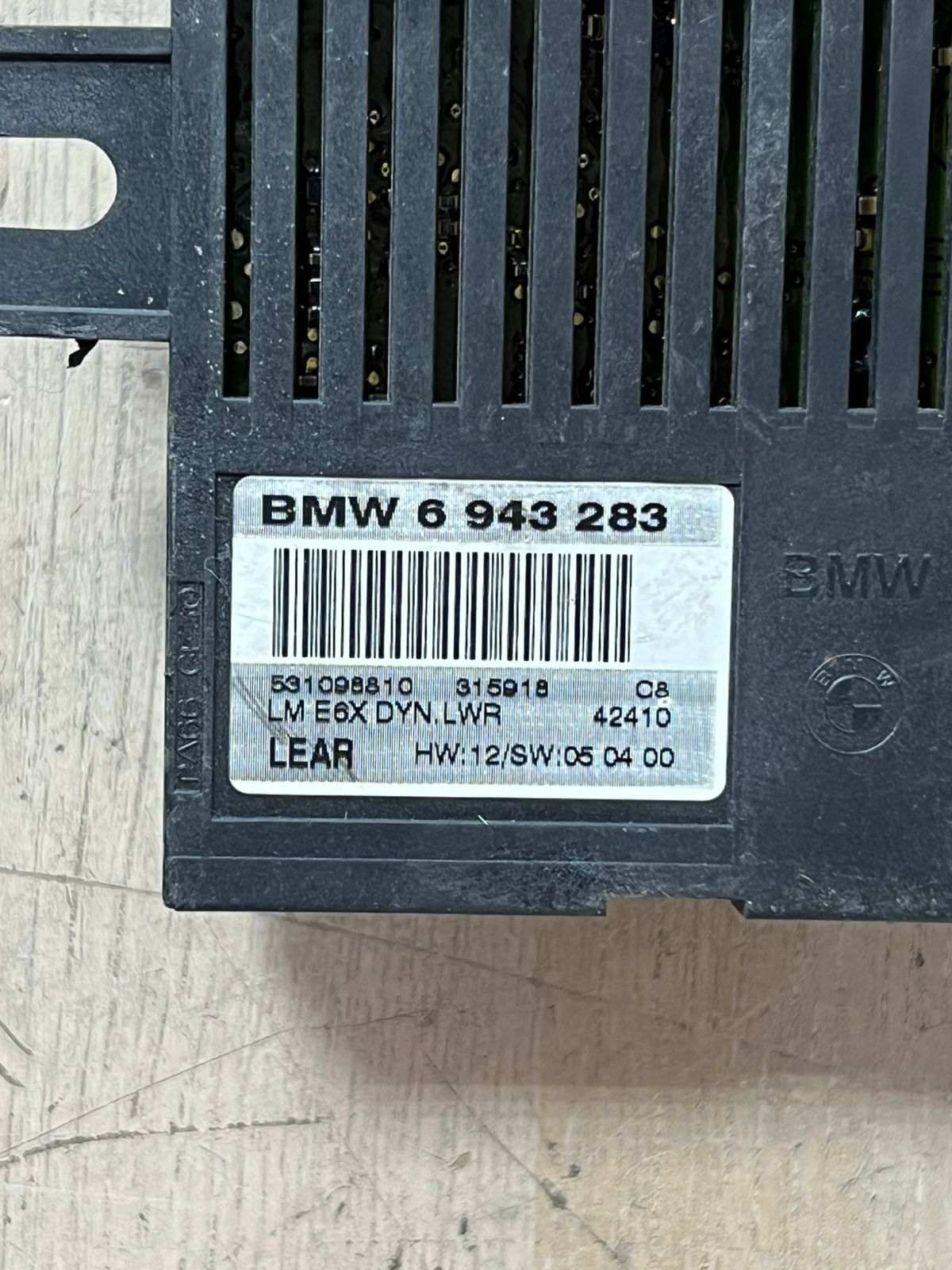 BMW 5 7 E60 E61 E65 E66 LCM ADAPTIVE HEADLIGHT LIGHT CONTROL LM DYN LWR 6943283