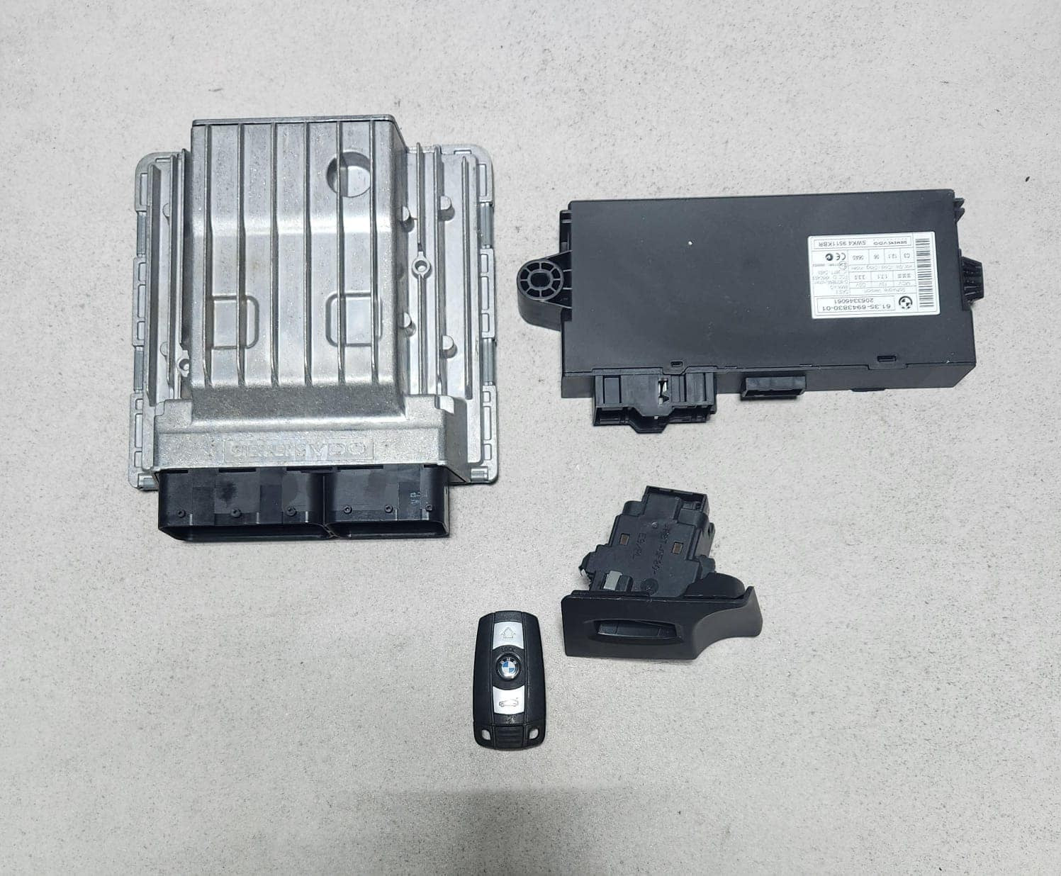 2007-10 BMW 335i Engine Control Module DME 7573863 2007-2008 BMW 335i N54