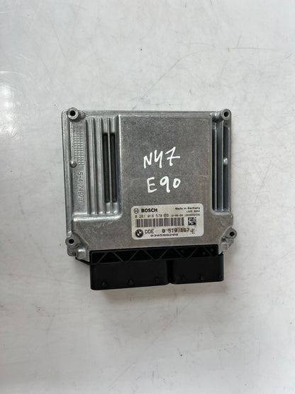 BMW E90 N47 Engine Control Unit ECU COMPLETE SET DDE + CAS3 AG + 1KEY 8518167