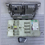 OEM BMW 5 G30 G31 2018 B47 Engine Control Unit Module ECU Set DIESEL 8473992
