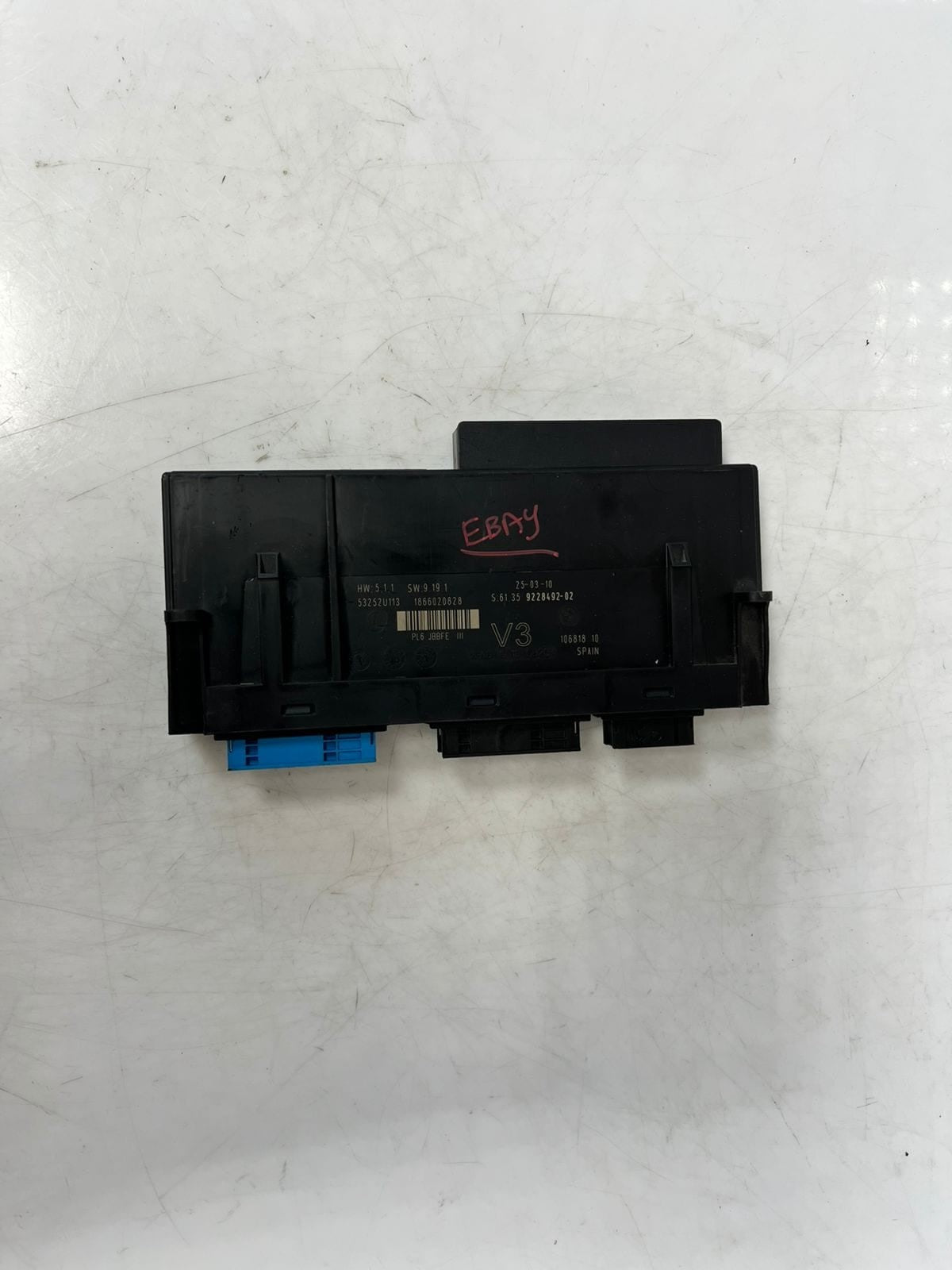 2011-2016 BMW 5' 535i 528i, 550I Junction Box Control Module BCM 9228492 OEM