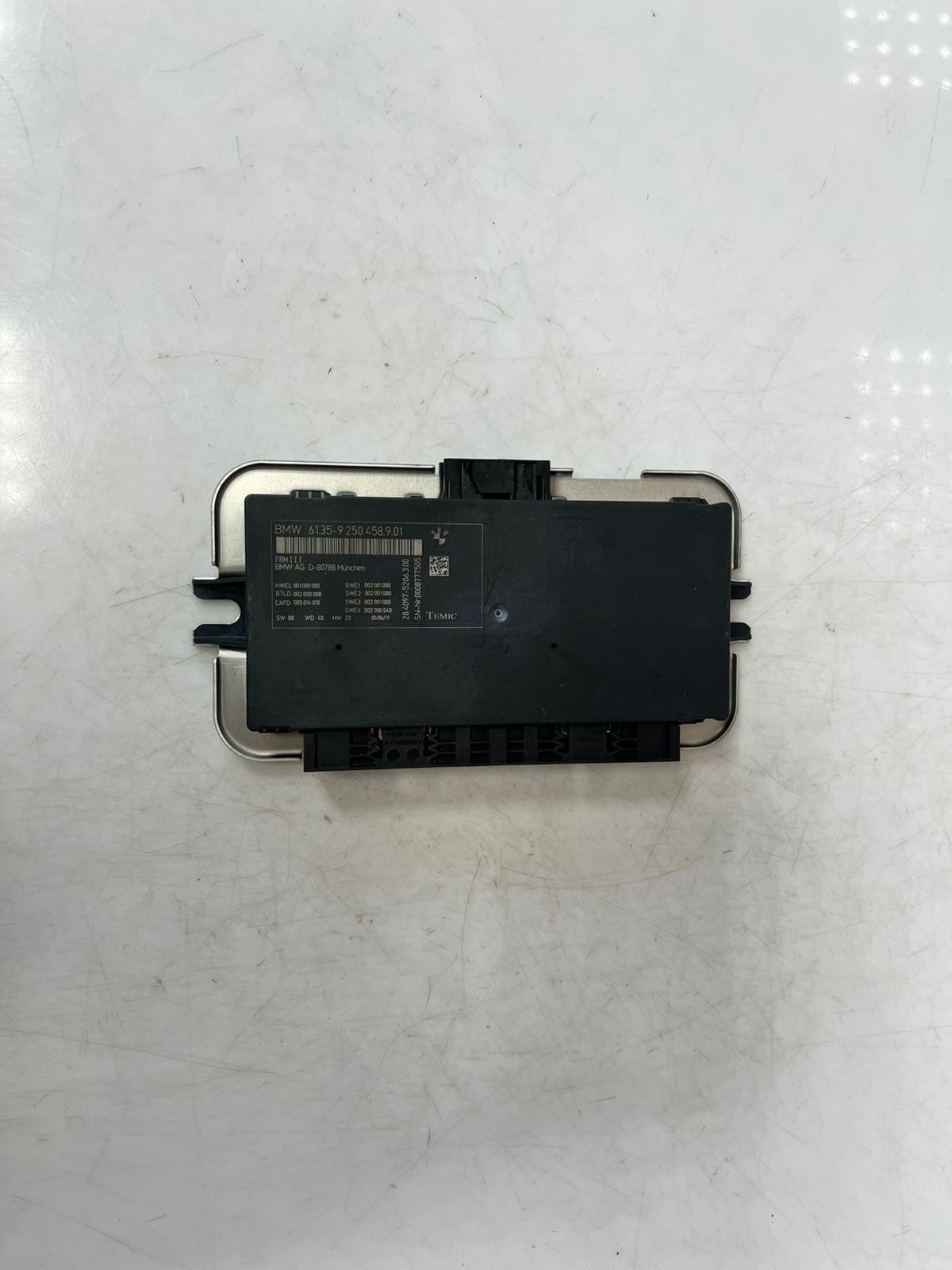 2011-2014 BMW FRM III X3 F25 Footwell Light Control Module 9250458 OEM