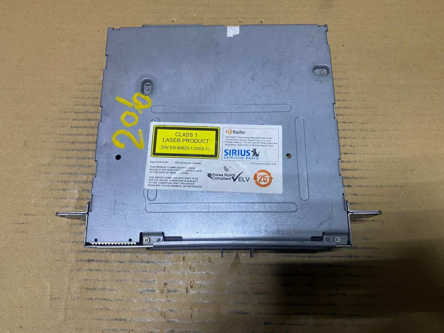 BMW Radio Player Head Unit 9237206 5 Series F07 F10 F11 F18 and 7 Series F01 F02
