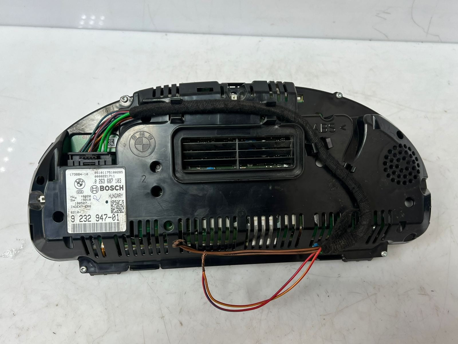 2015 BMW F04 4.4 V8 engine Active Hybrid 7 Instrument Cluster 9232947 OEM